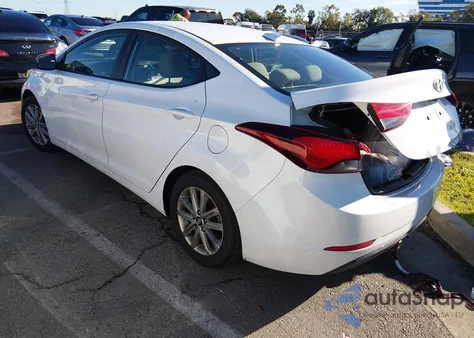 2016 Hyundai Elantra Se from USA, damaged, VIN 5NPDH4AE3GH658064